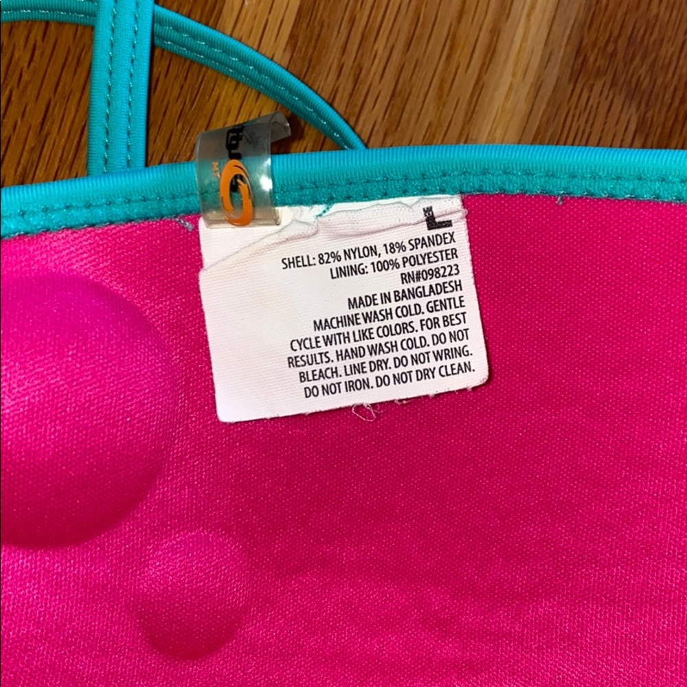 Green bikini top - Picture 3 of 3